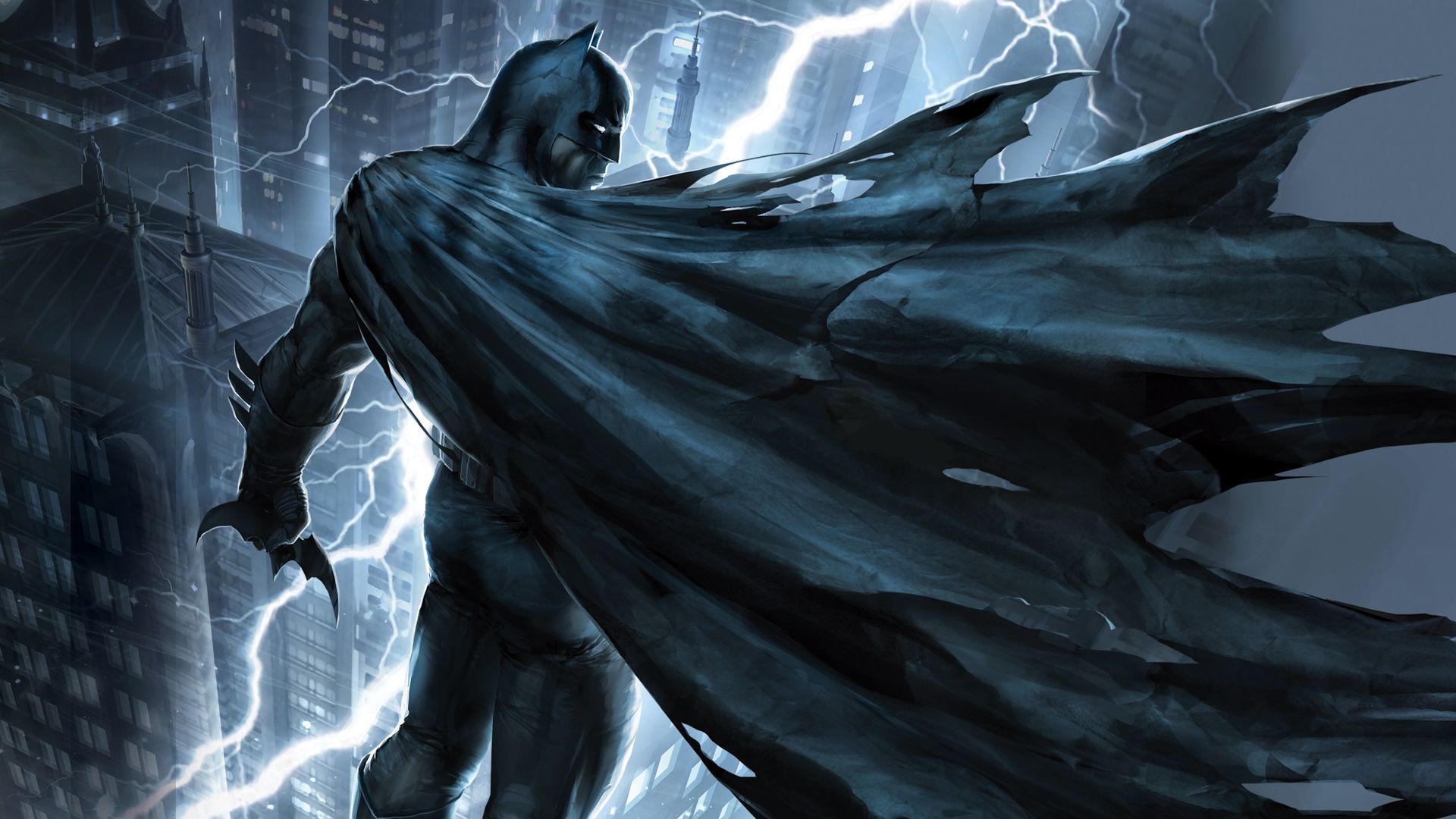 Batman: The Dark Knight Returns, Part 1 background