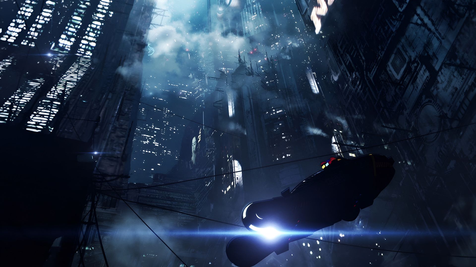Blade Runner: Black Out 2022 background