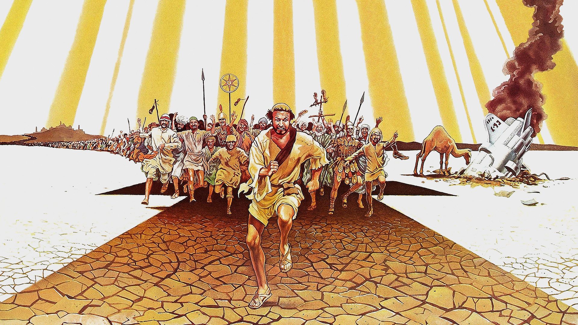 Life of Brian background