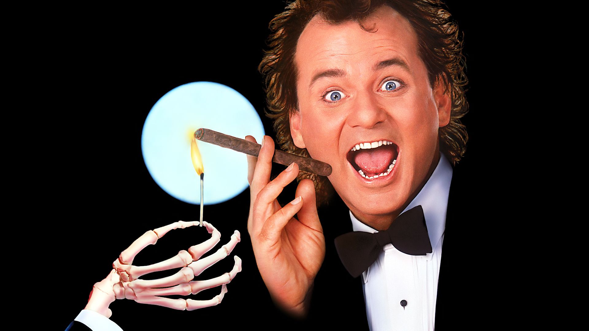 Scrooged background