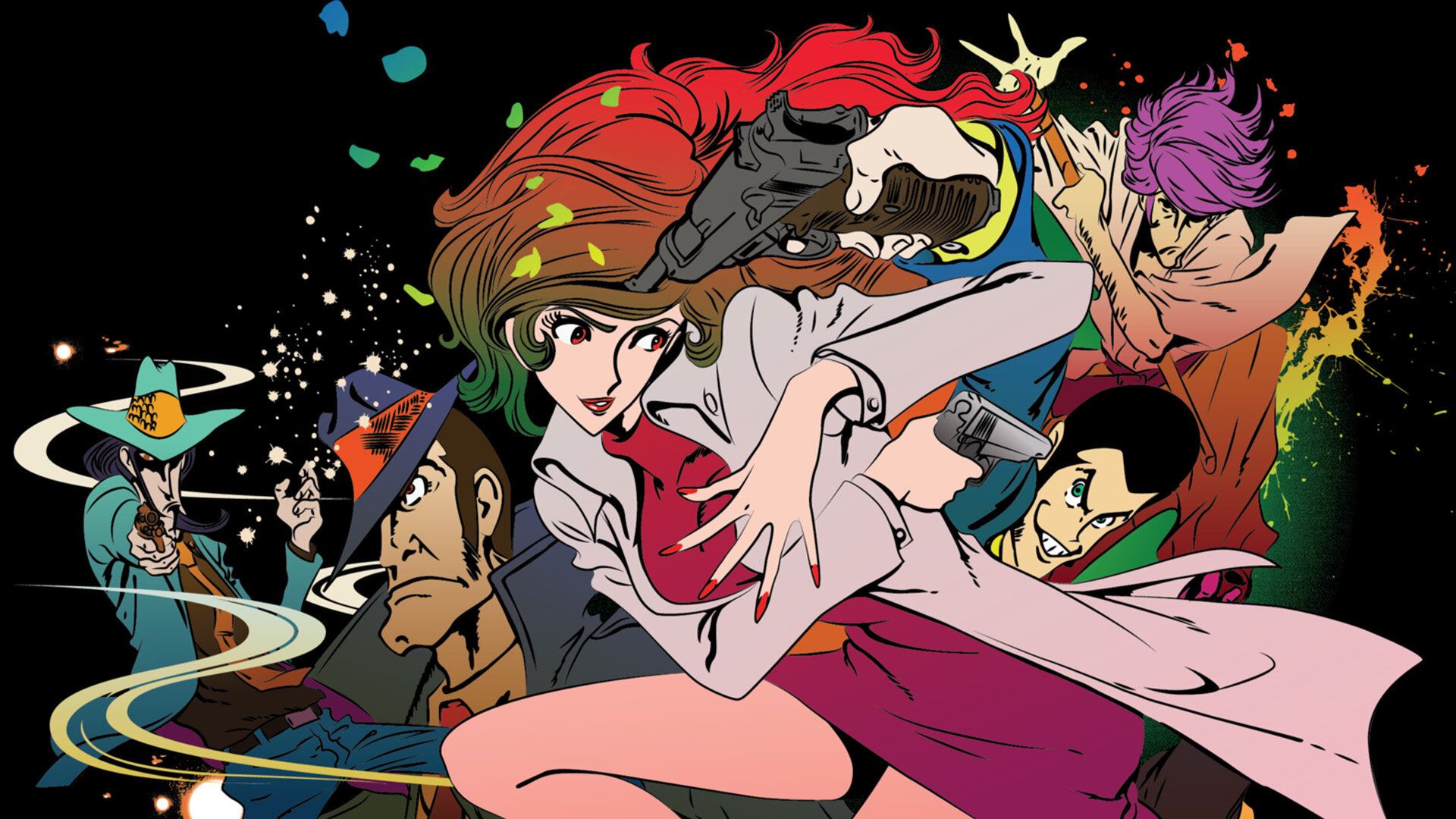 Lupin the Third: The Woman Called Fujiko Mine background