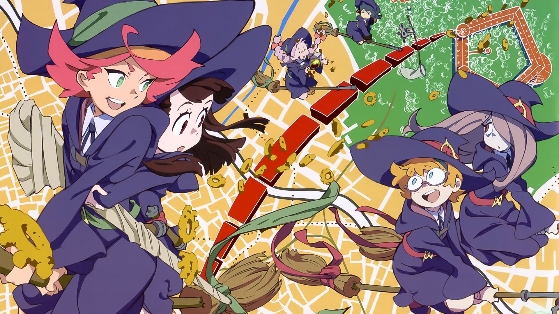 Little Witch Academia background