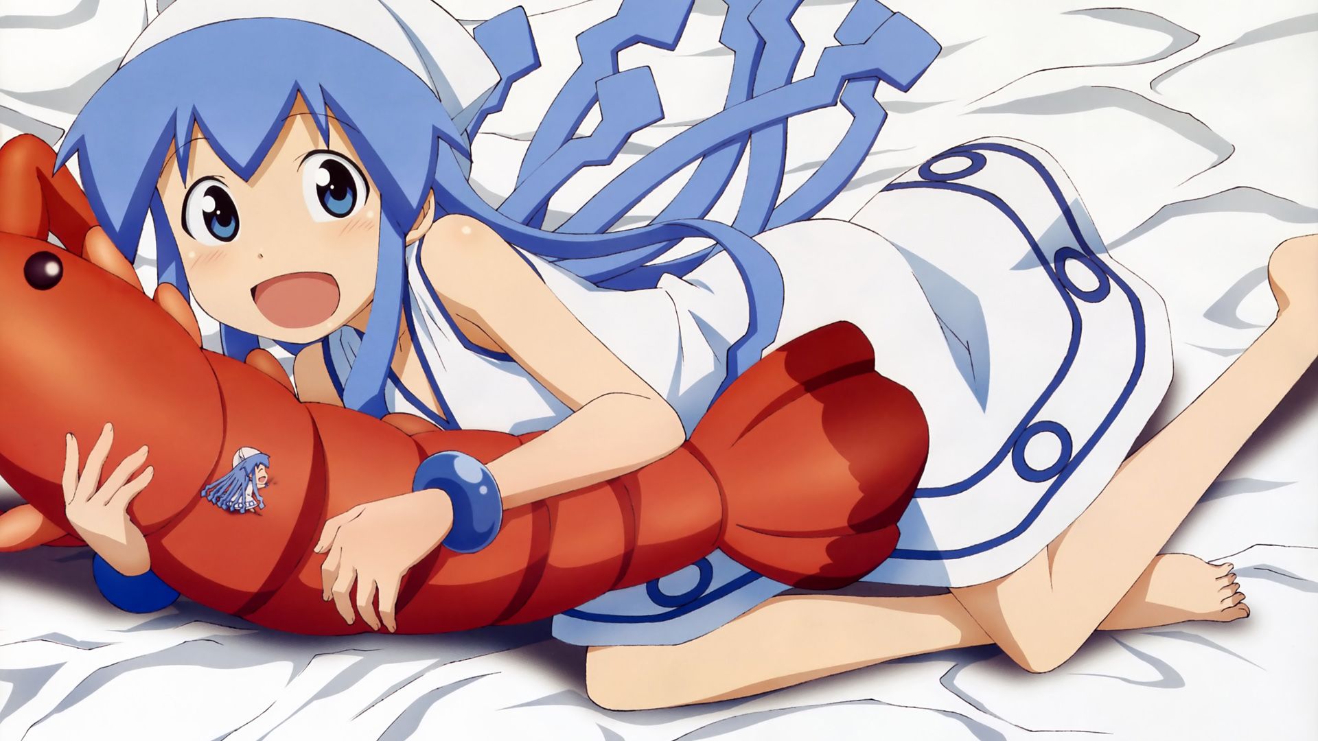 The Squid Girl: The Invader Comes from the Bottom of the Sea! background