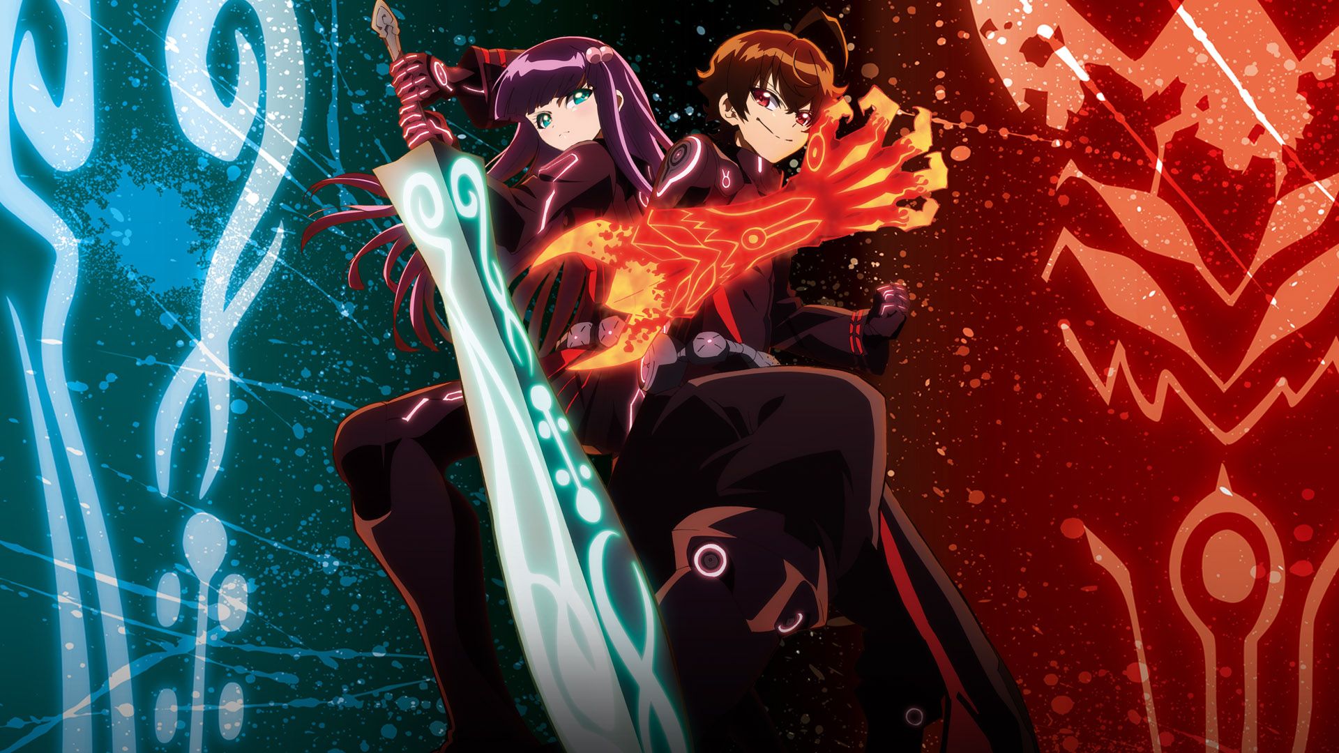 Twin Star Exorcists background