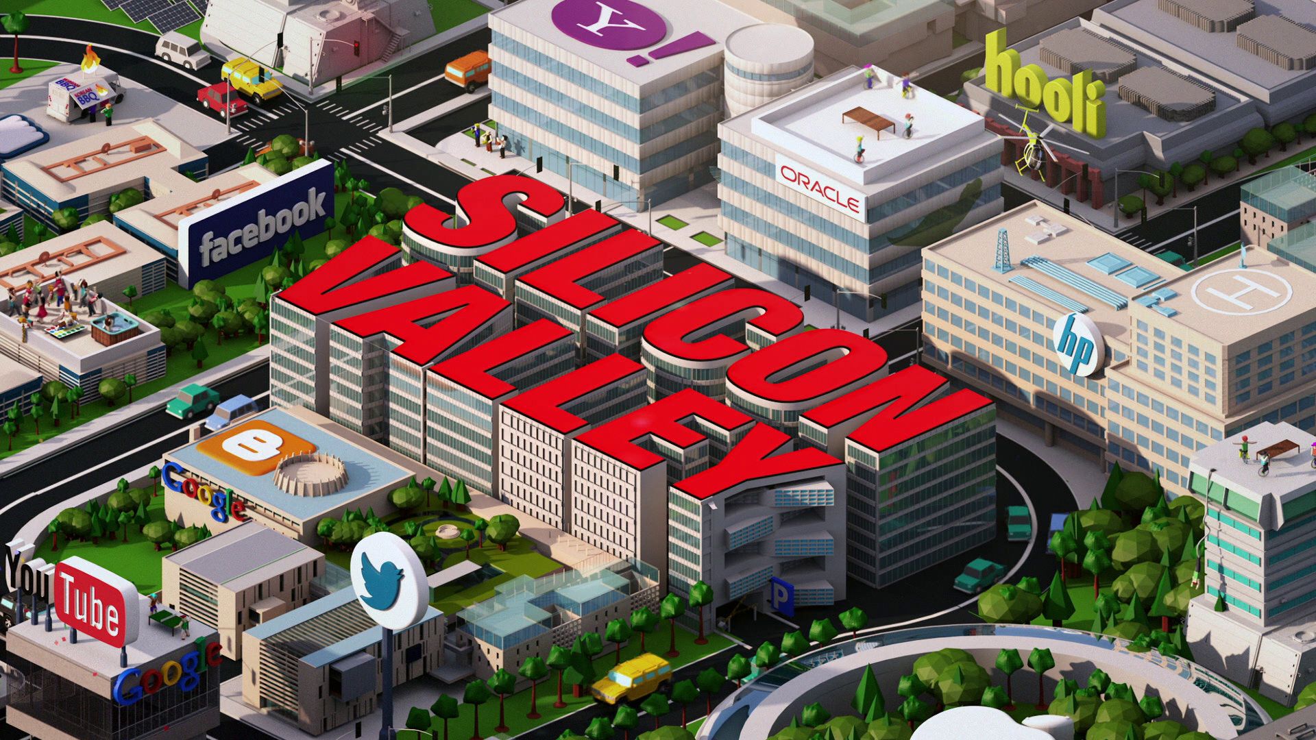 Silicon Valley background