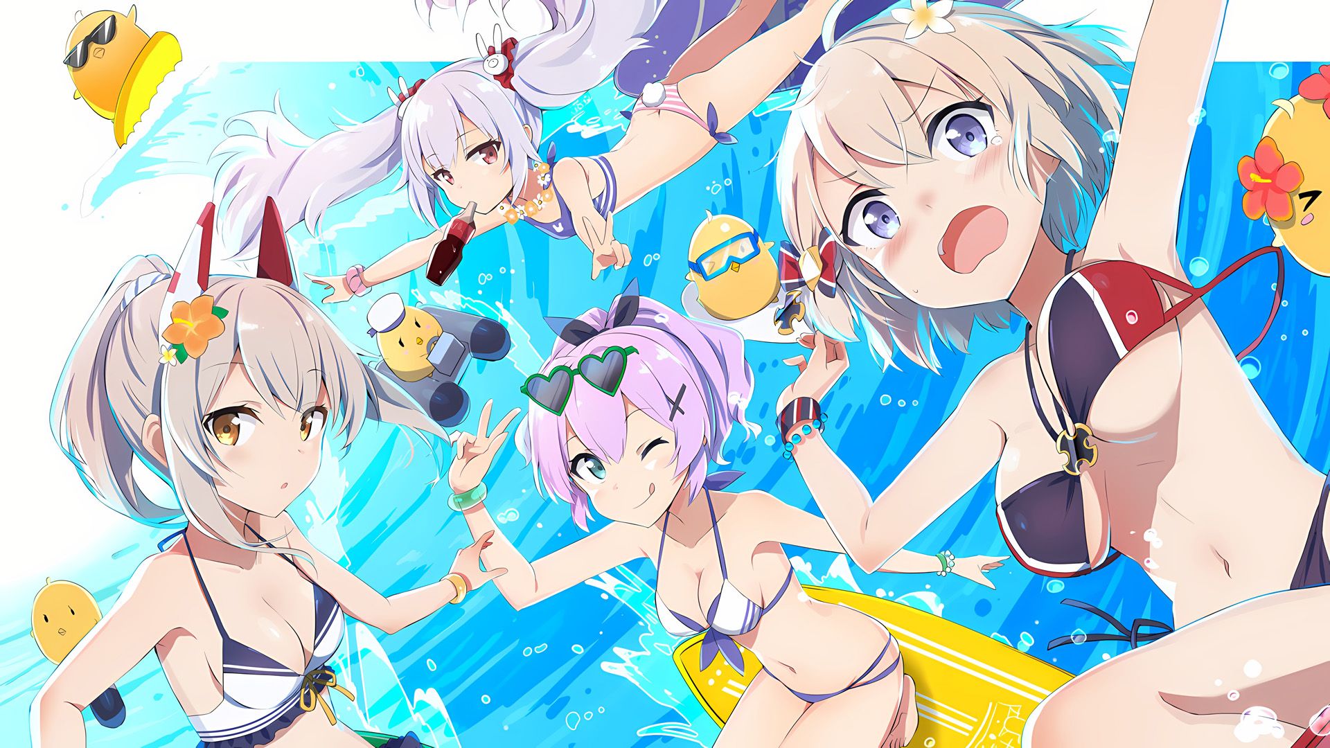 Azur Lane: Slow Ahead! background