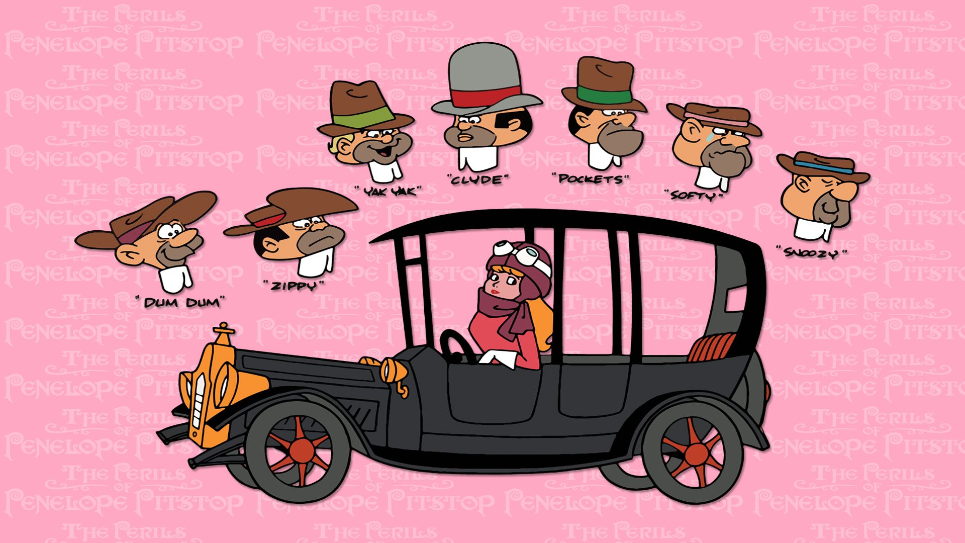 The Perils of Penelope Pitstop background