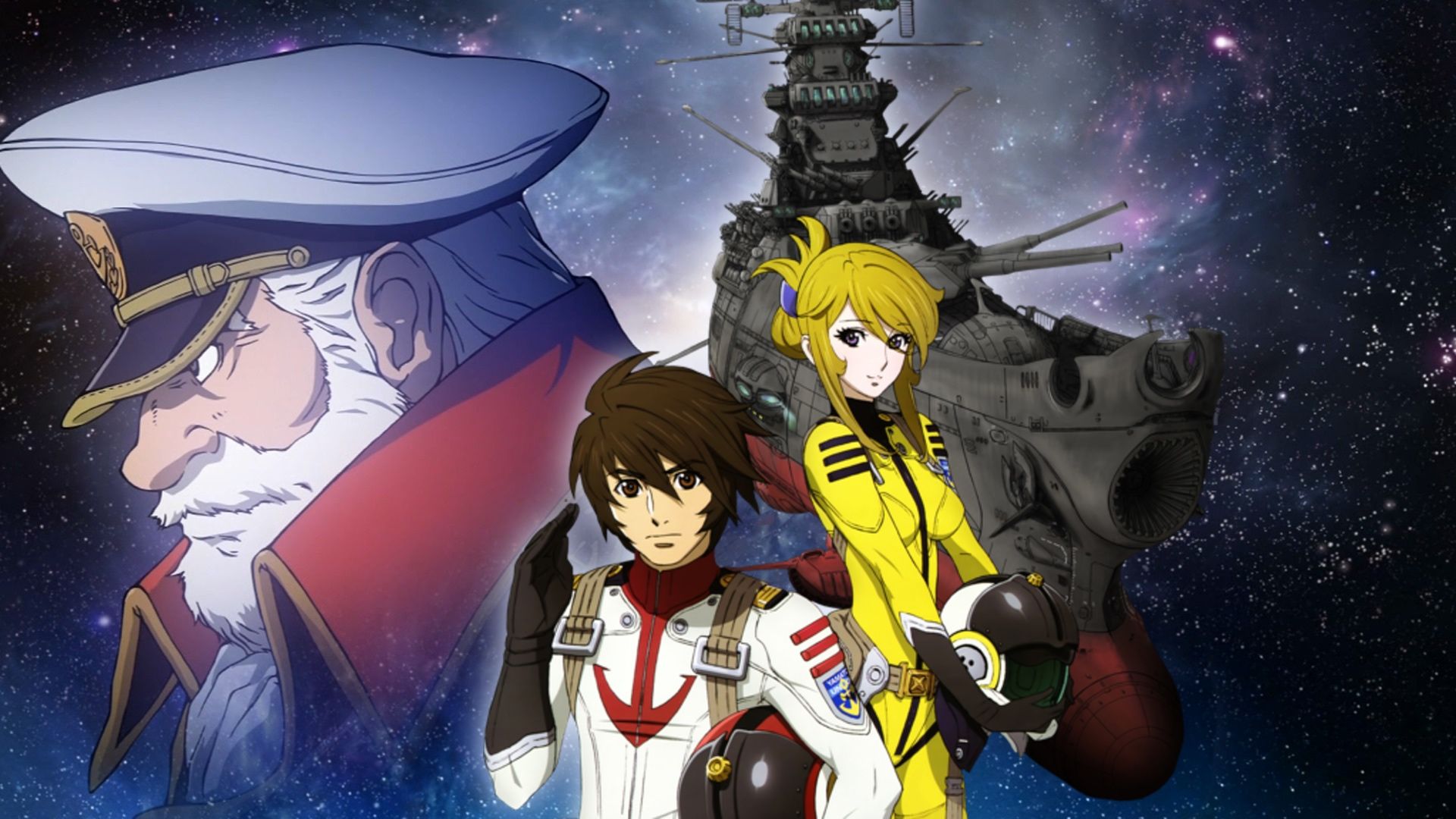 Space Battleship Yamato 2199 background