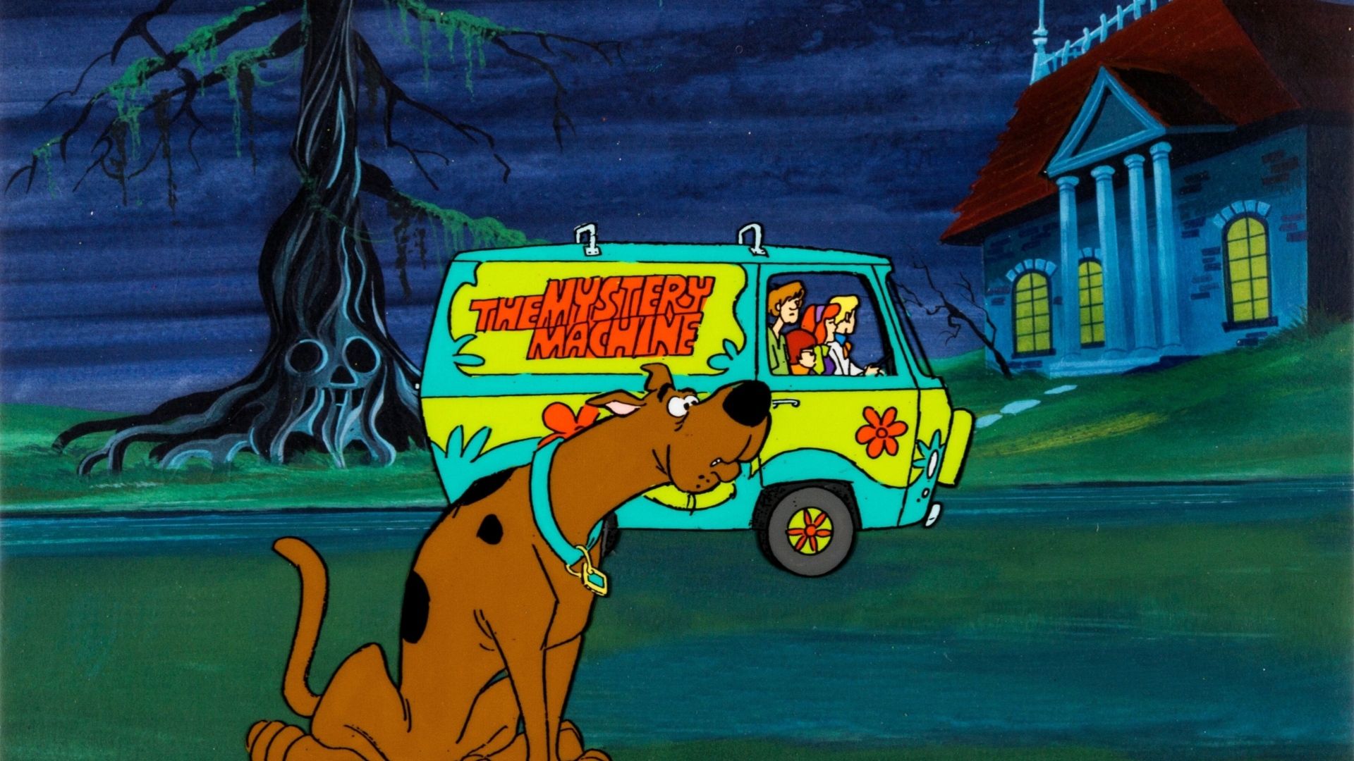 The Scooby-Doo/Dynomutt Hour background