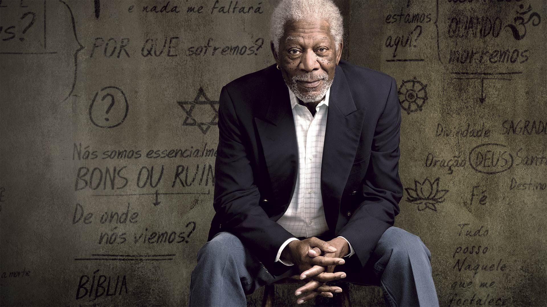 The Story of God with Morgan Freeman background