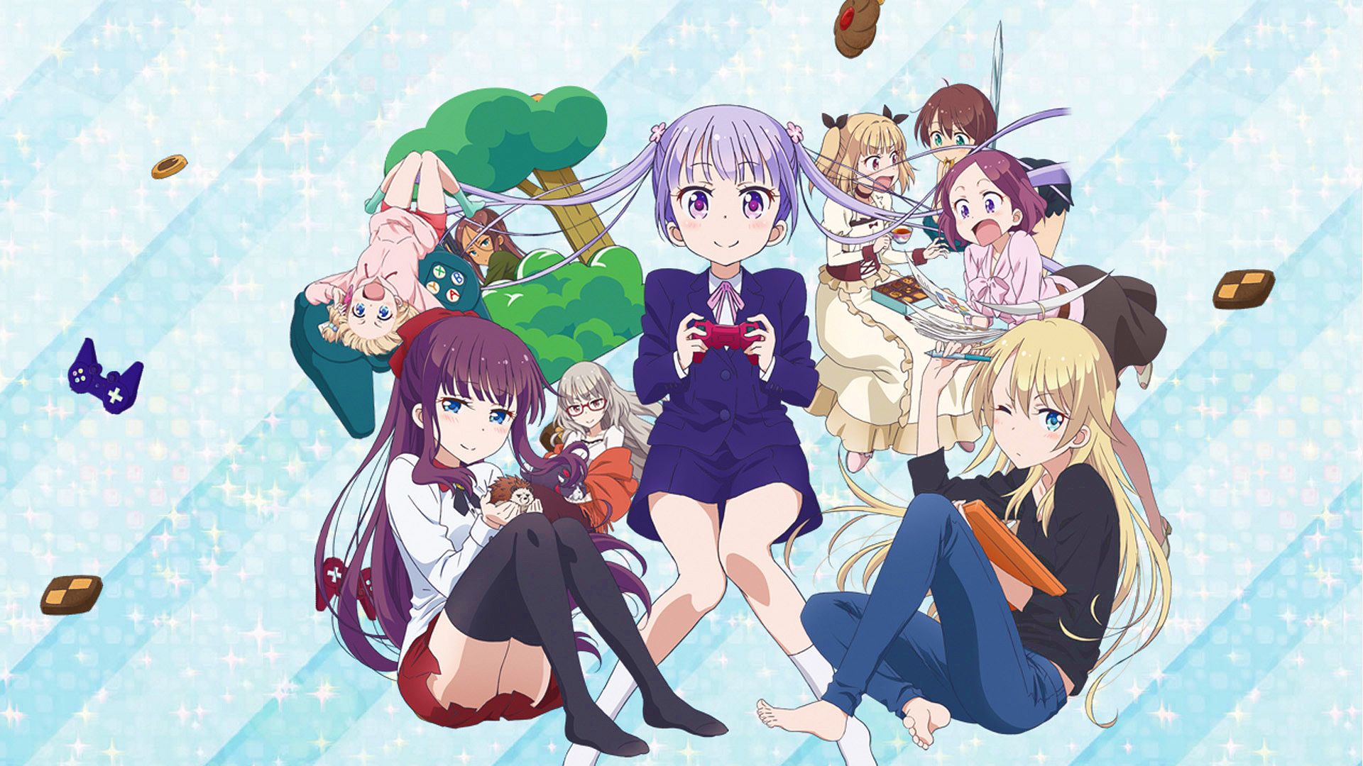 New Game! background