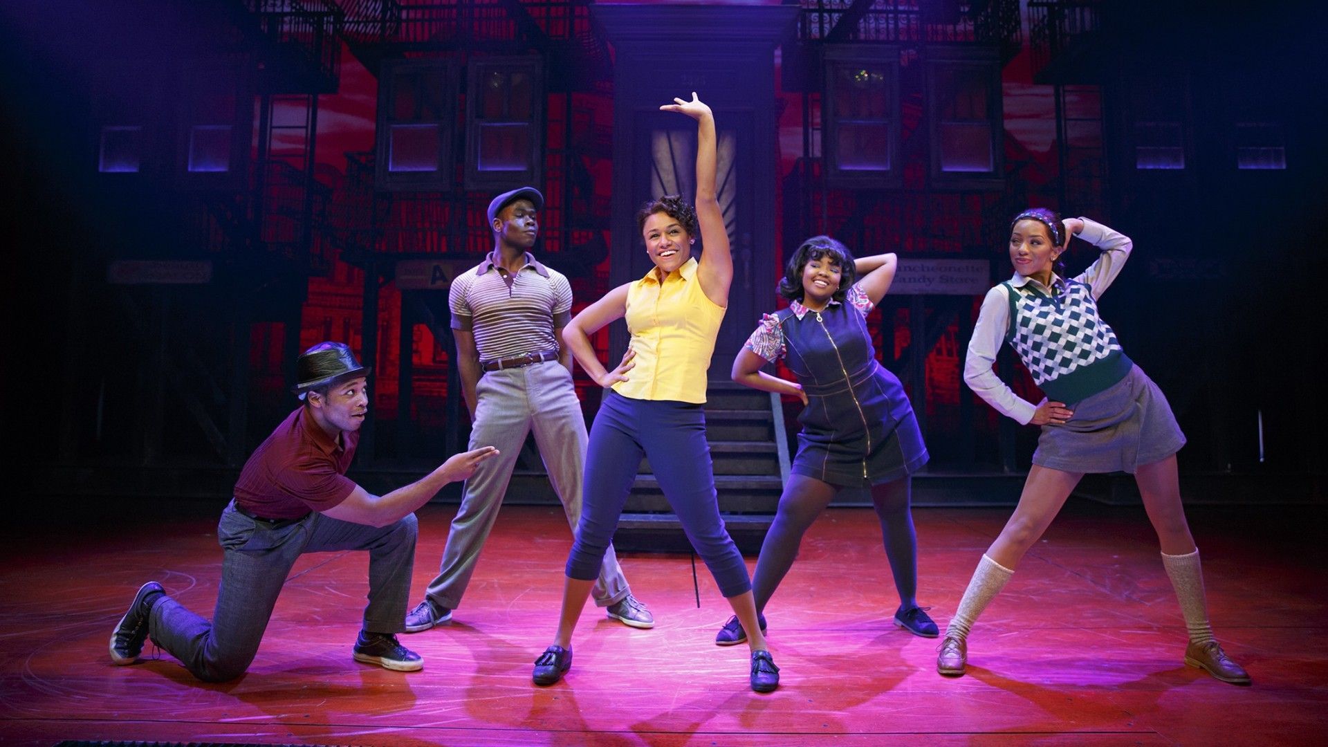 Bronx Bullet: Backstage at 'A Bronx Tale' with Ariana DeBose background