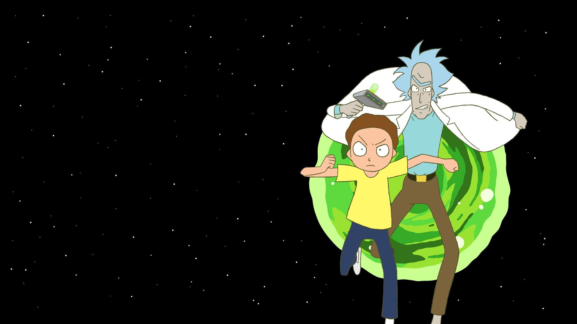 Rick and Morty: The Anime background