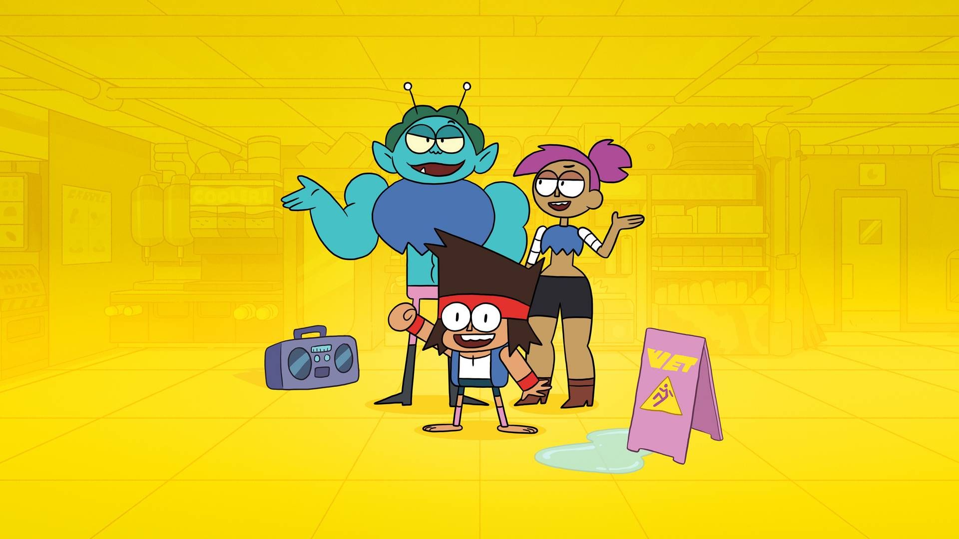 OK K.O.! Let's Be Heroes background