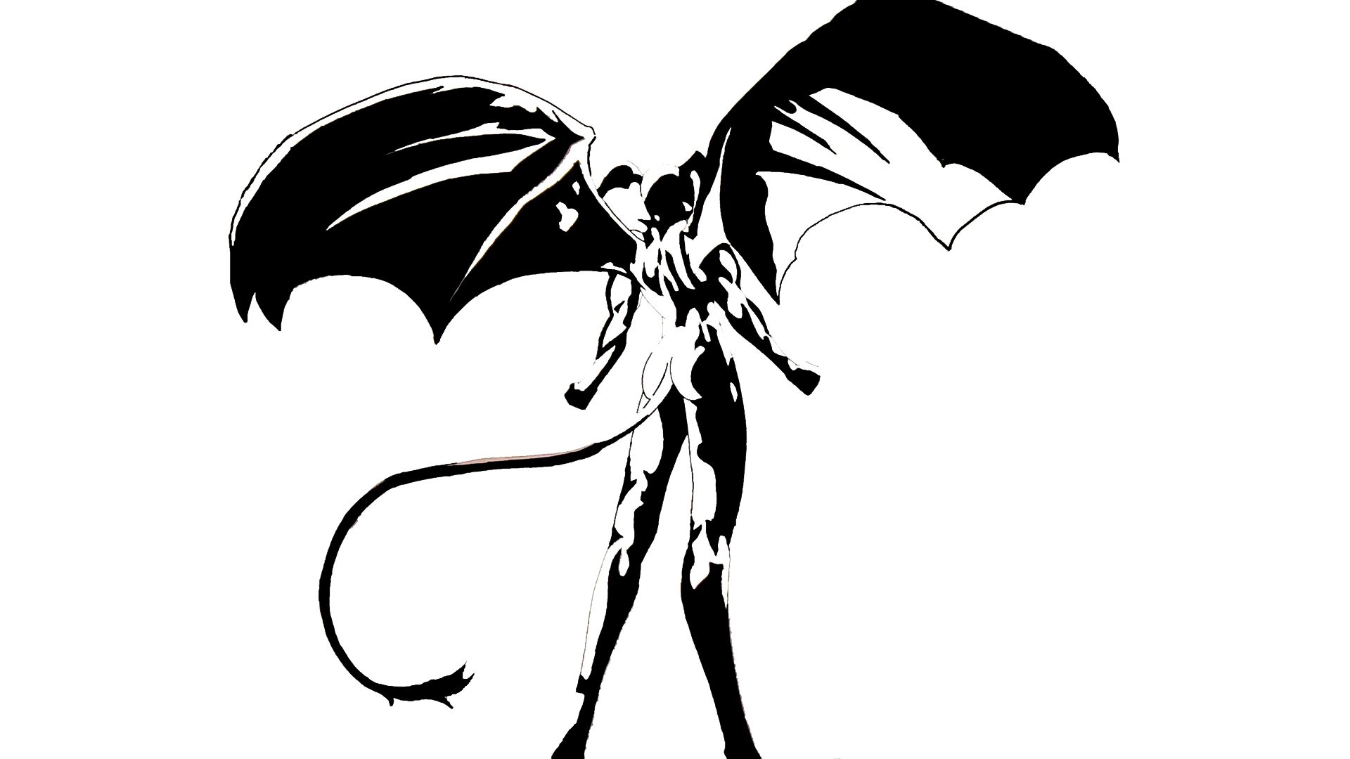 Devilman Lady background