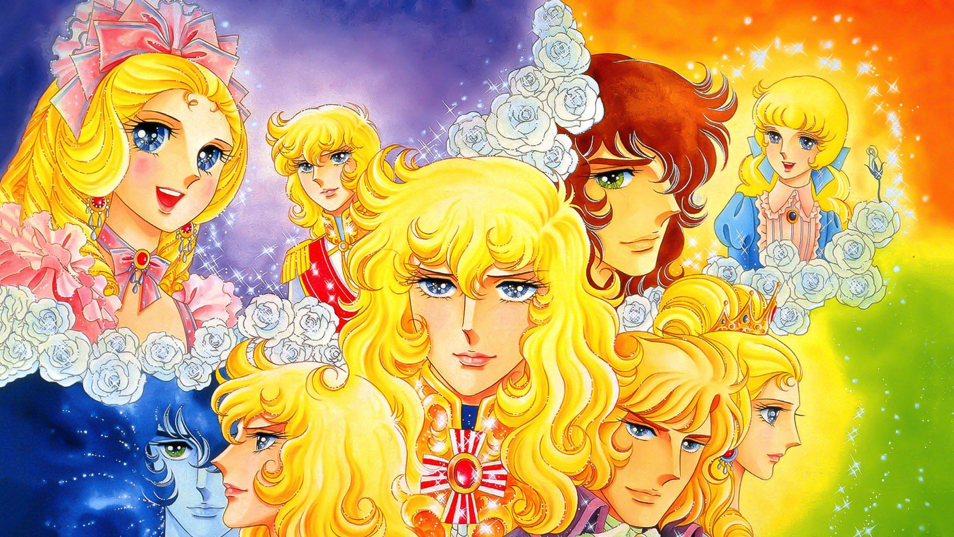 The Rose of Versailles background