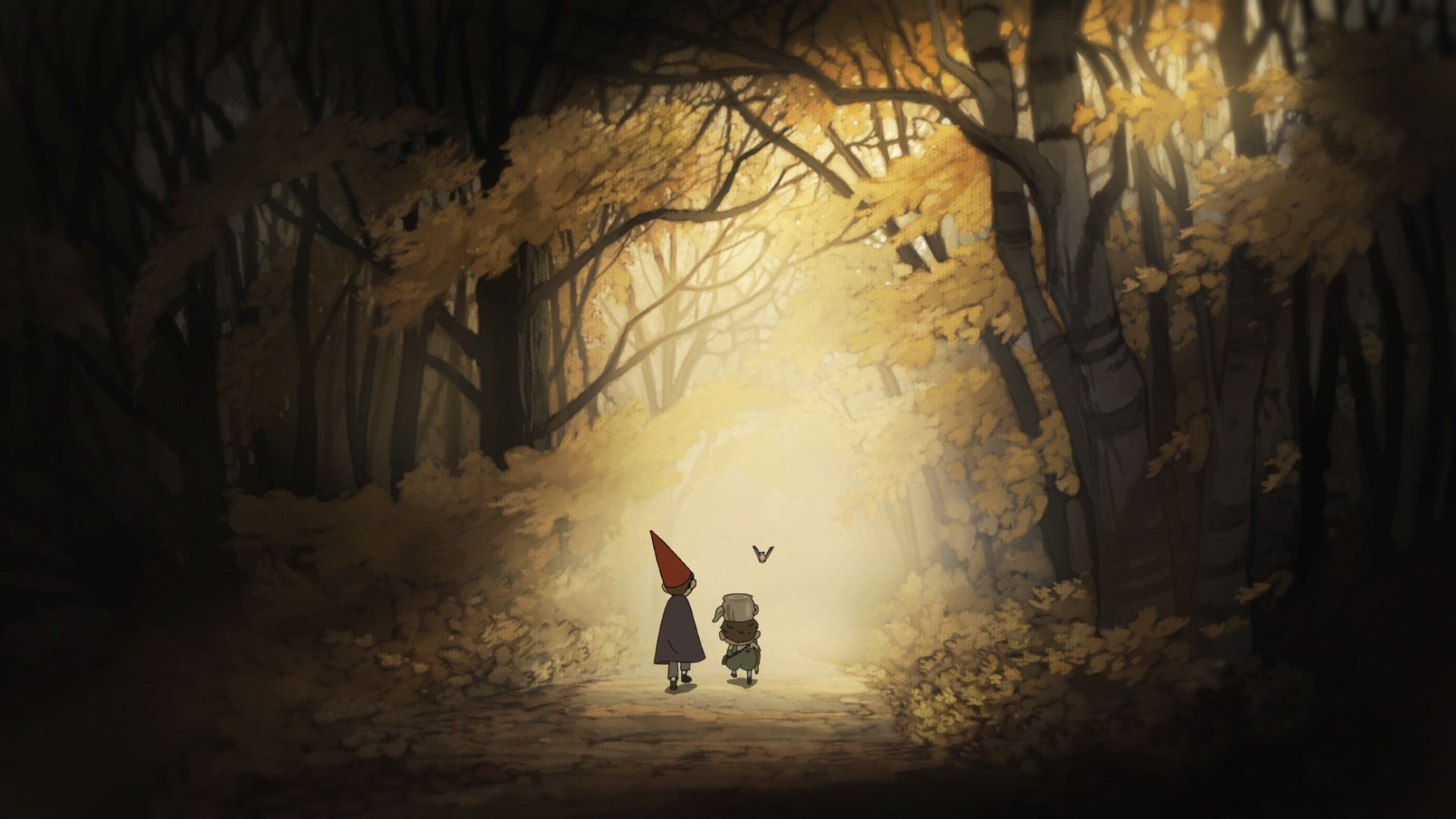 Over the Garden Wall background