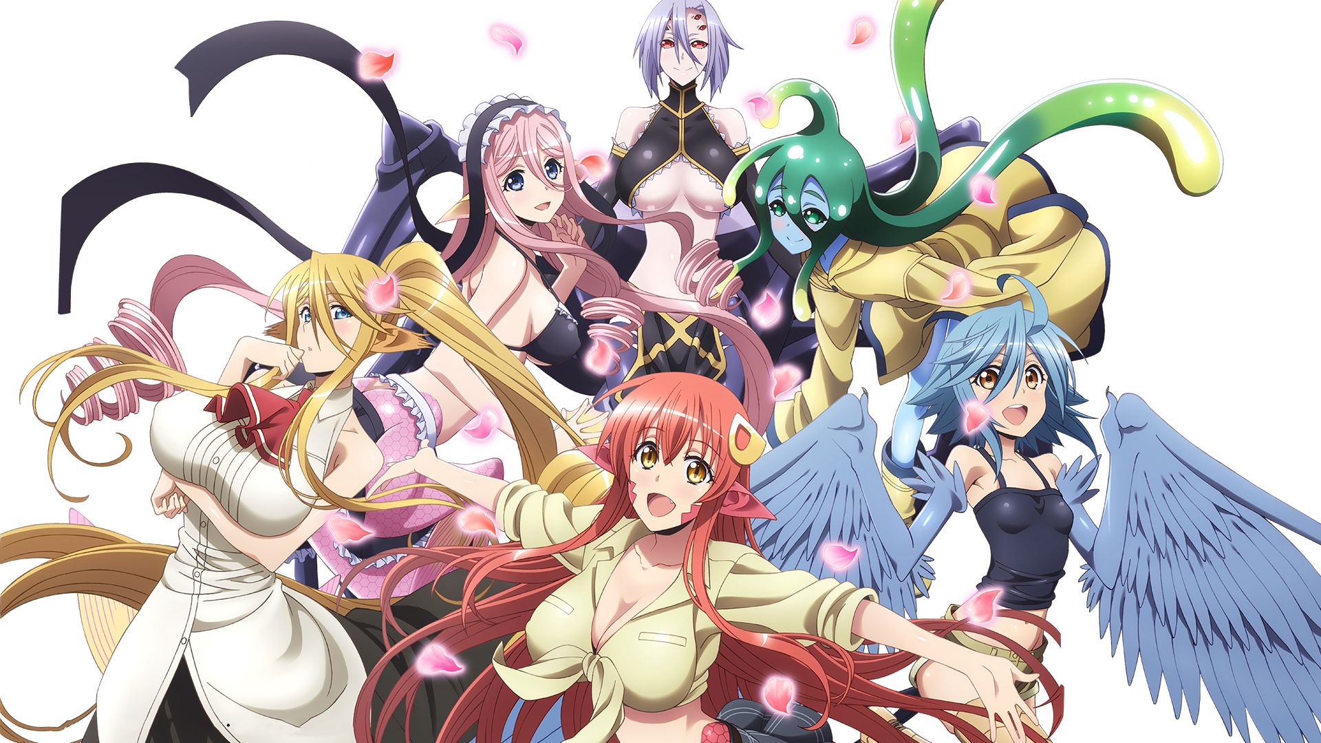 Monster Musume: Everyday Life with Monster Girls background