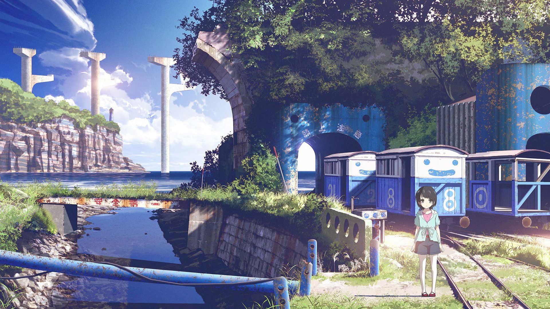 Nagi-Asu: A Lull in the Sea background