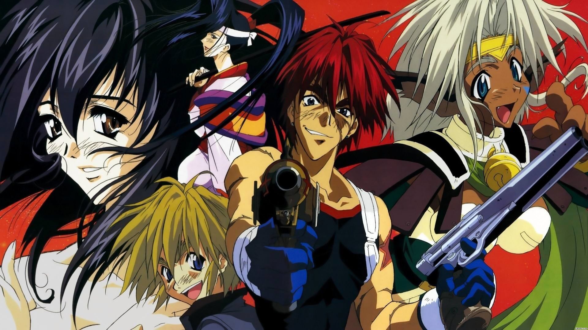 Outlaw Star background