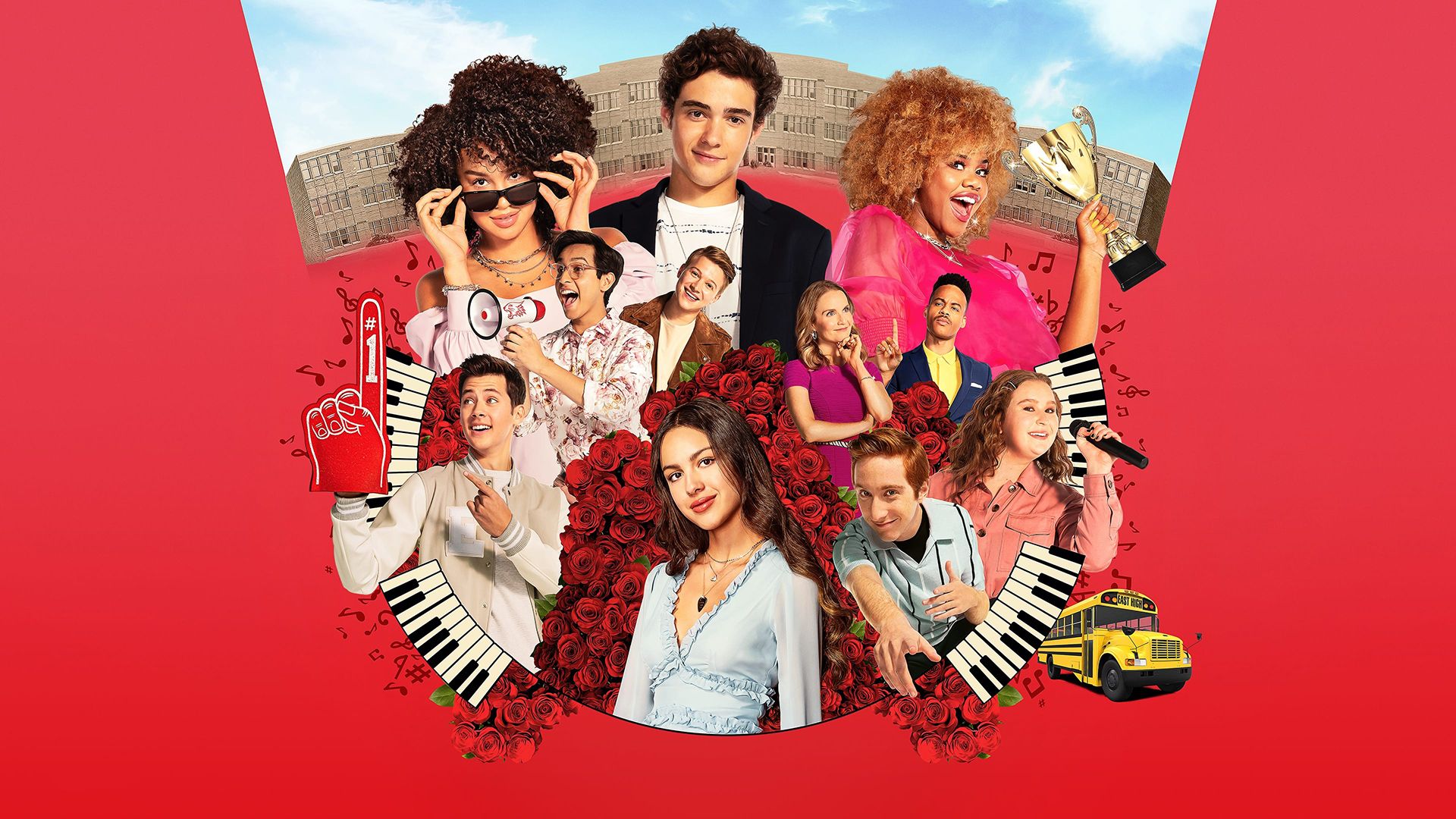 High School Musical: The Musical: The Series background