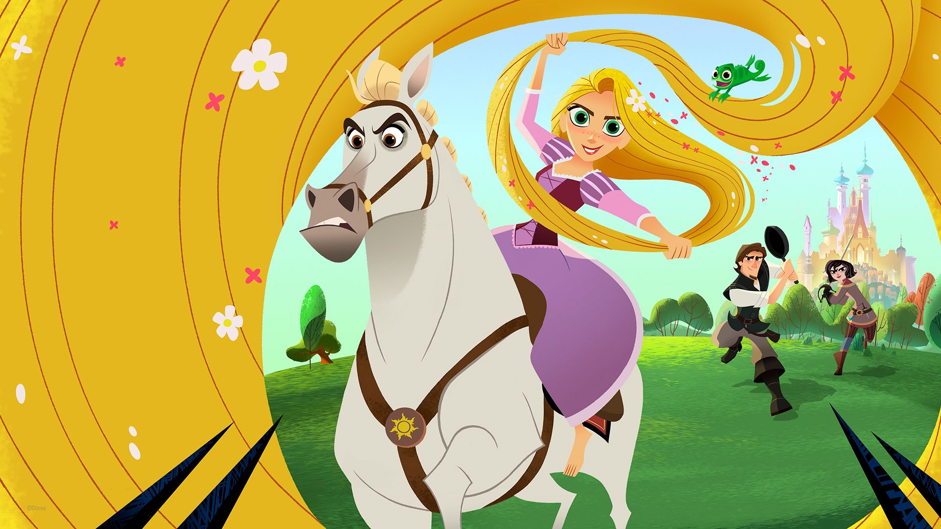 Rapunzel's Tangled Adventure background