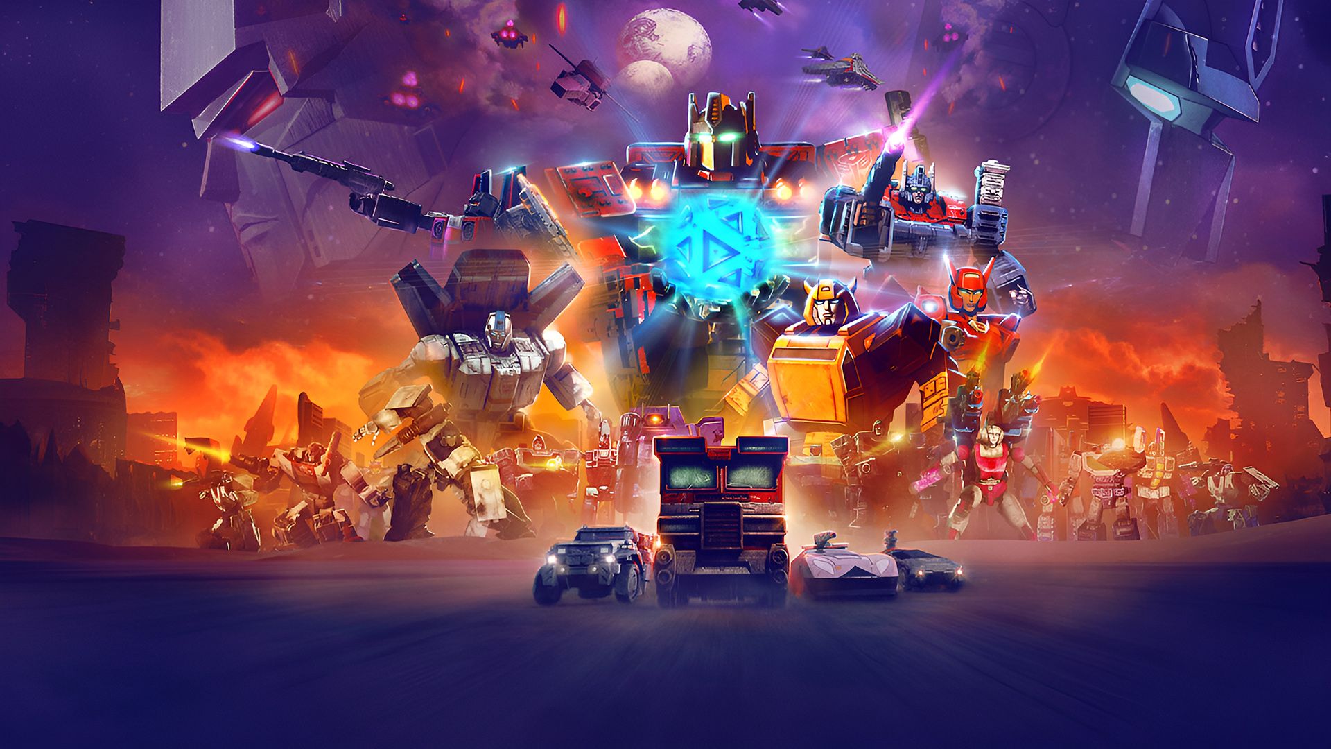 Transformers: War for Cybertron Trilogy background