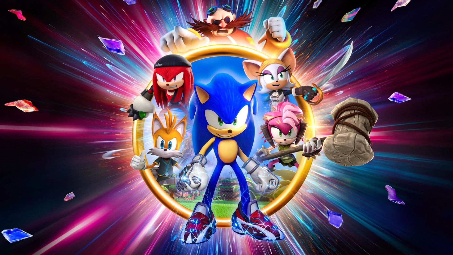 Sonic Prime background