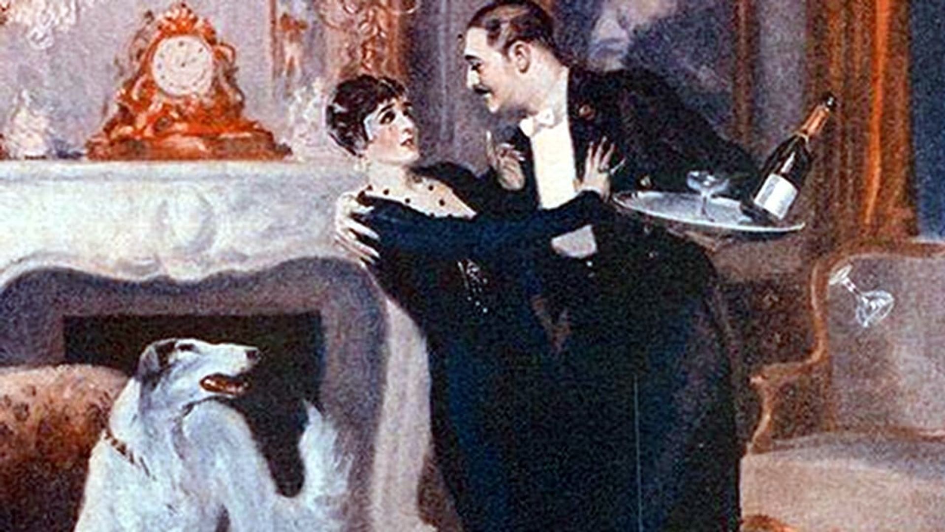 The Grand Duchess and the Waiter background