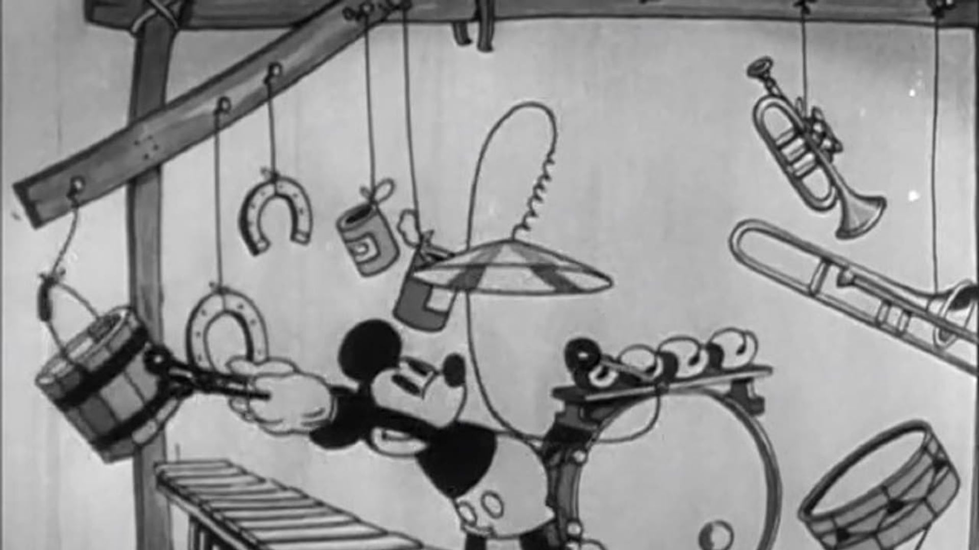Mickey's Revue background