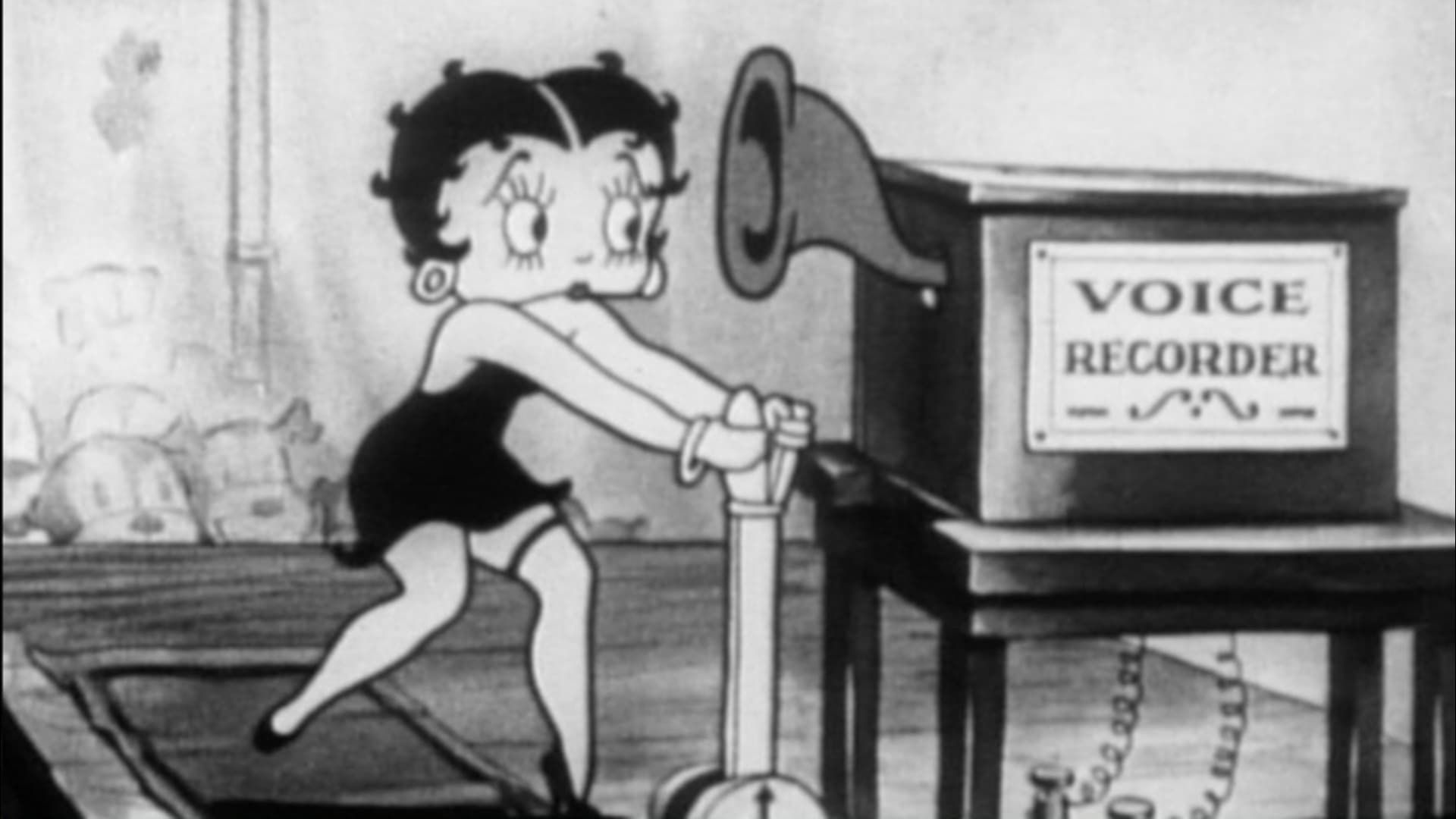 Betty Boop's Crazy Inventions background