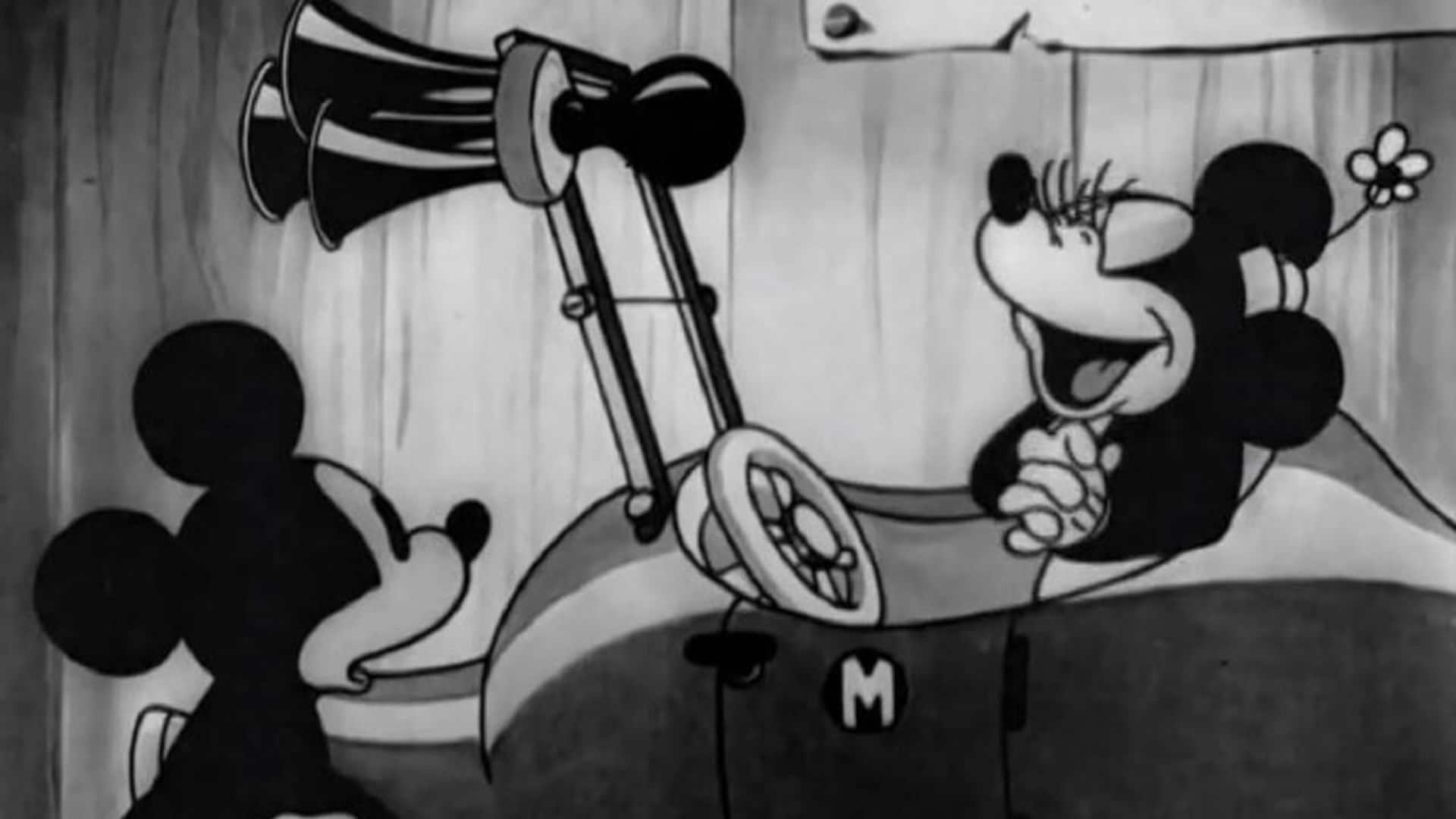 Mickey's Mechanical Man background
