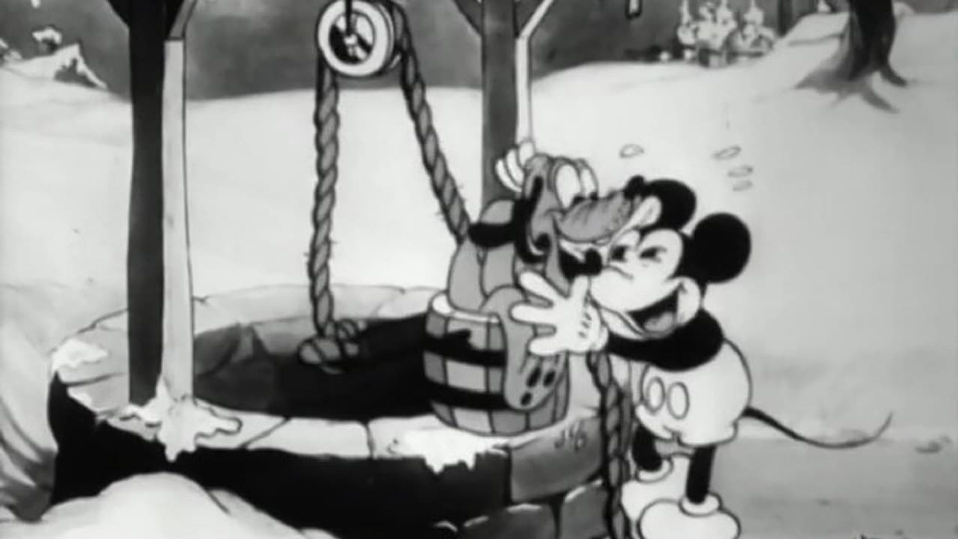 Mickey's Pal Pluto background