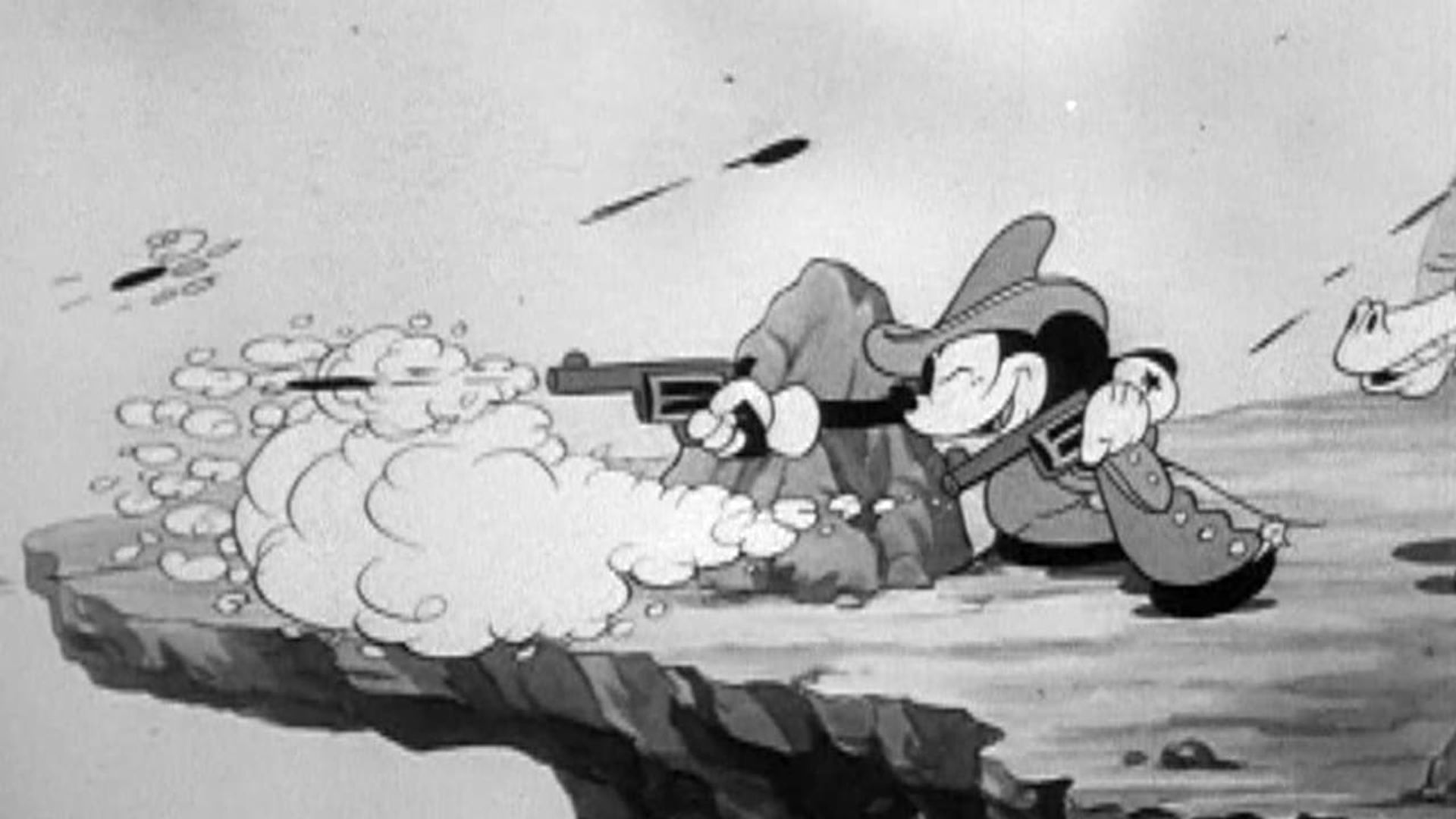 Two-Gun Mickey background