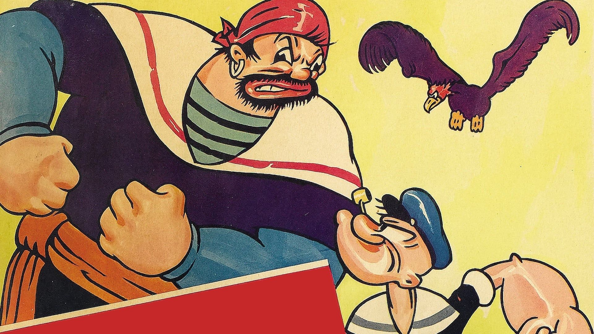 Popeye the Sailor Meets Sindbad the Sailor background
