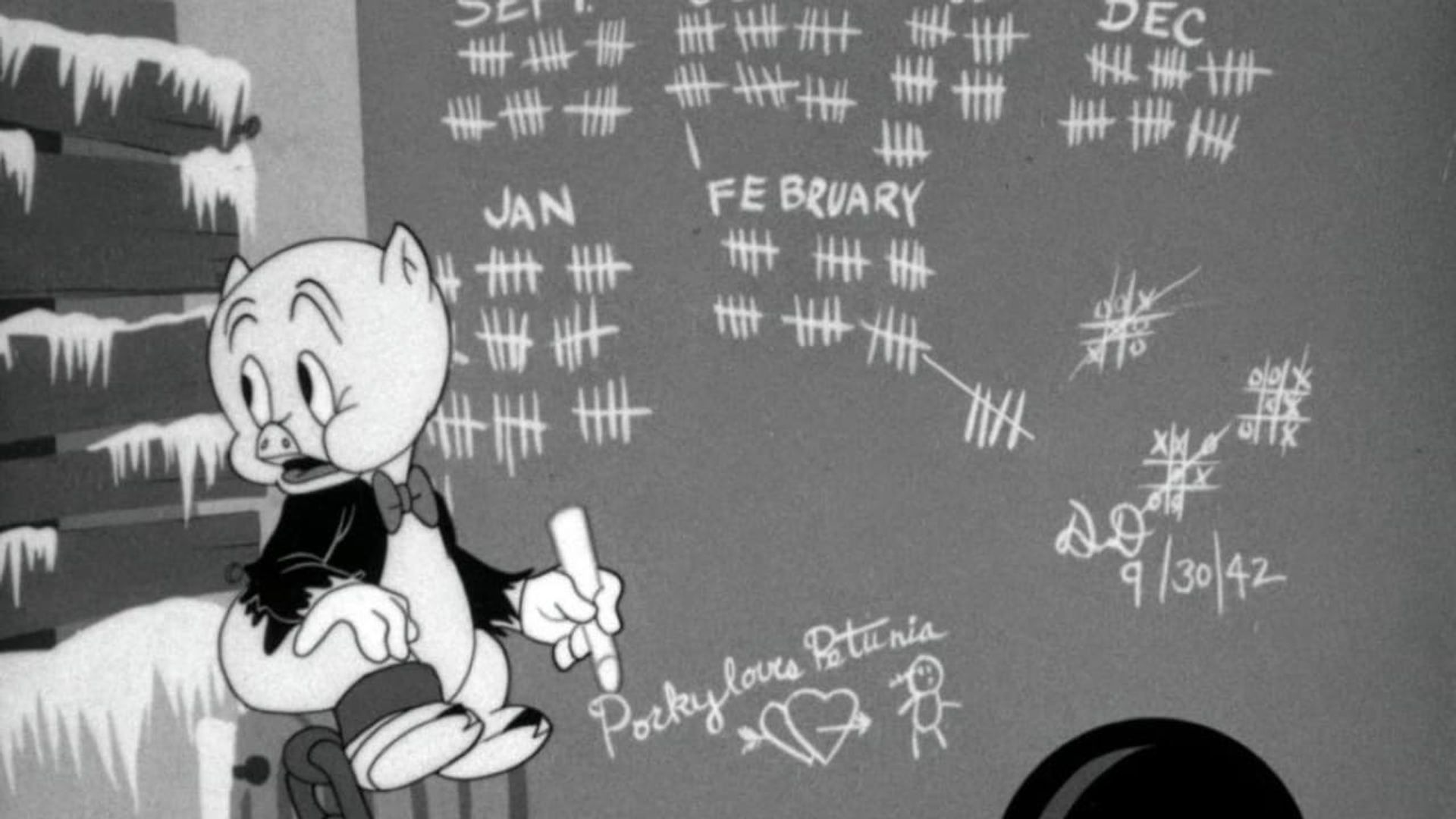 Porky Pig's Feat background
