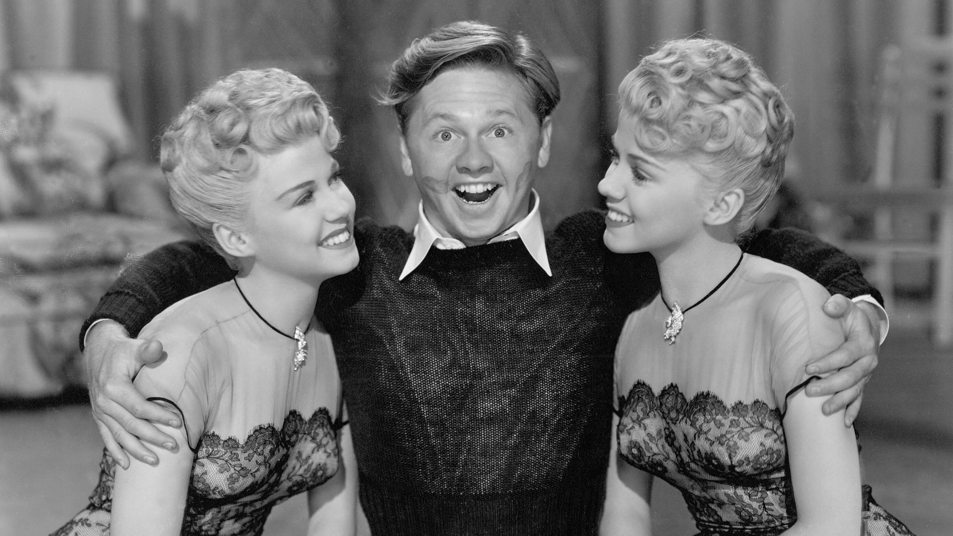 Andy Hardy's Blonde Trouble background