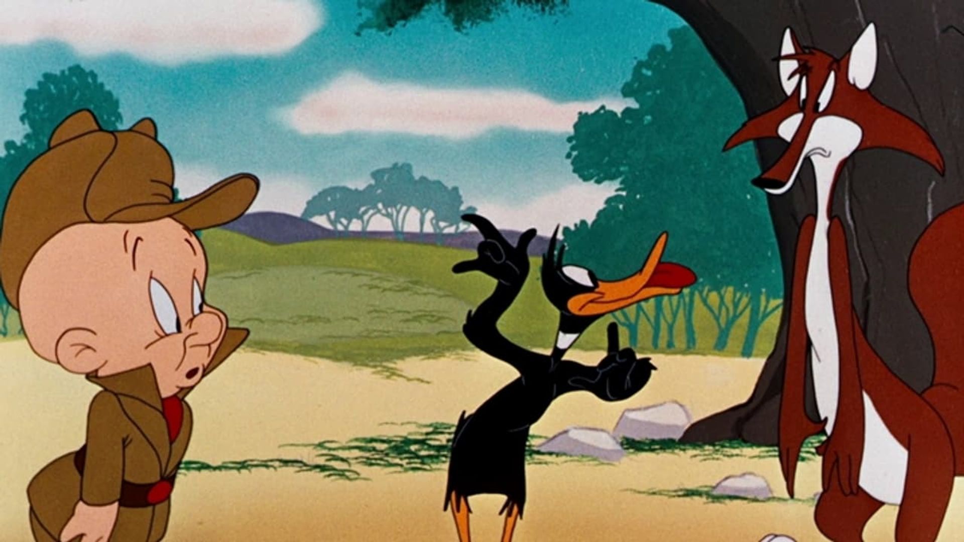 What Makes Daffy Duck background