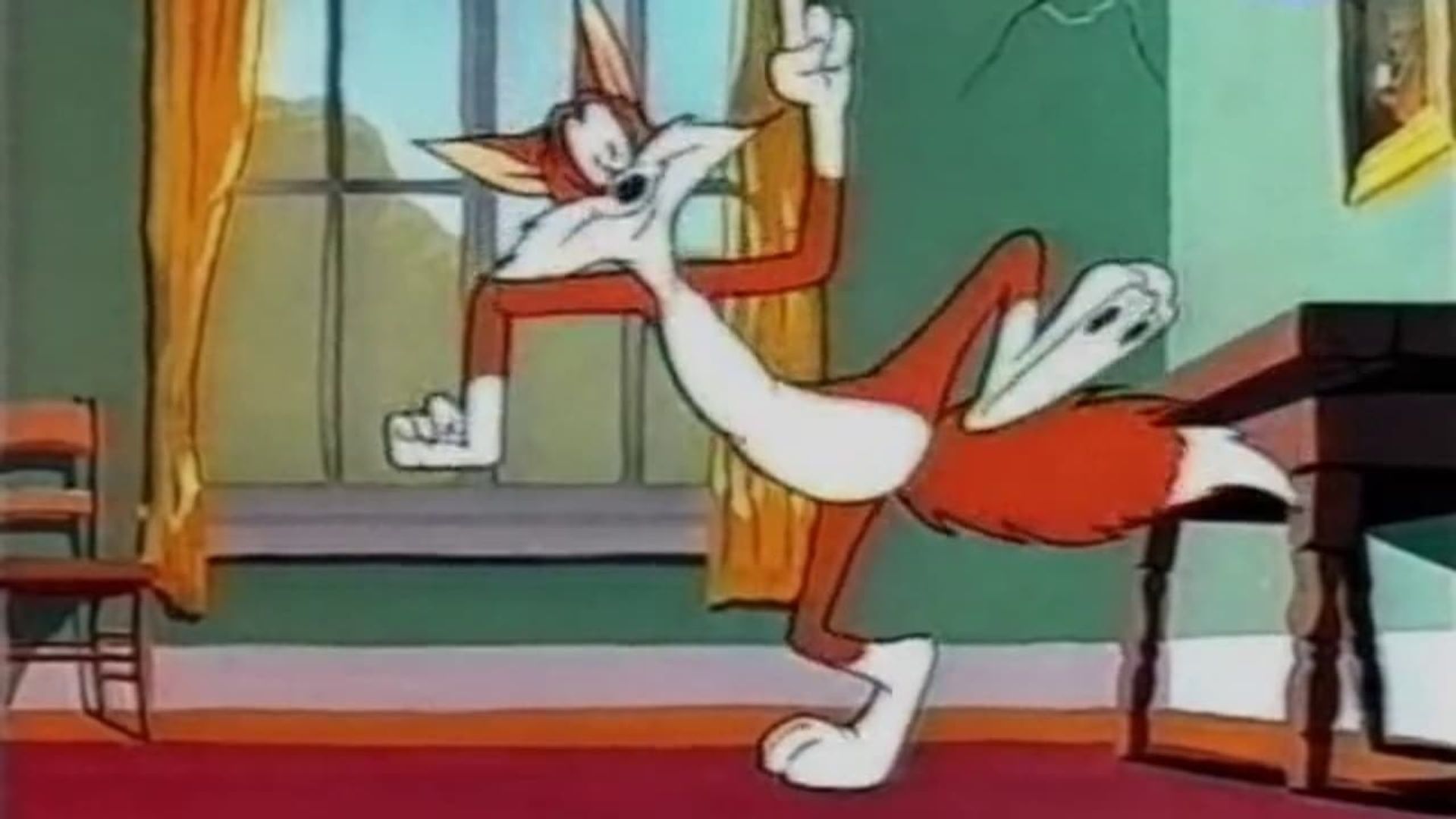 A Fox in a Fix background