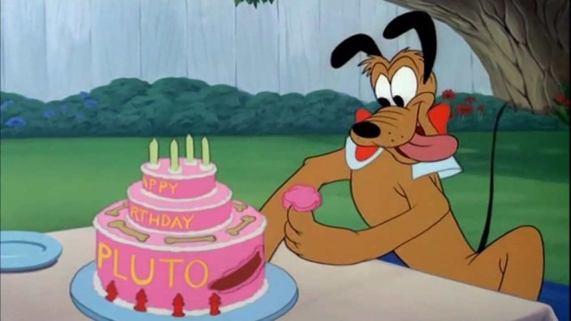 Pluto's Party background