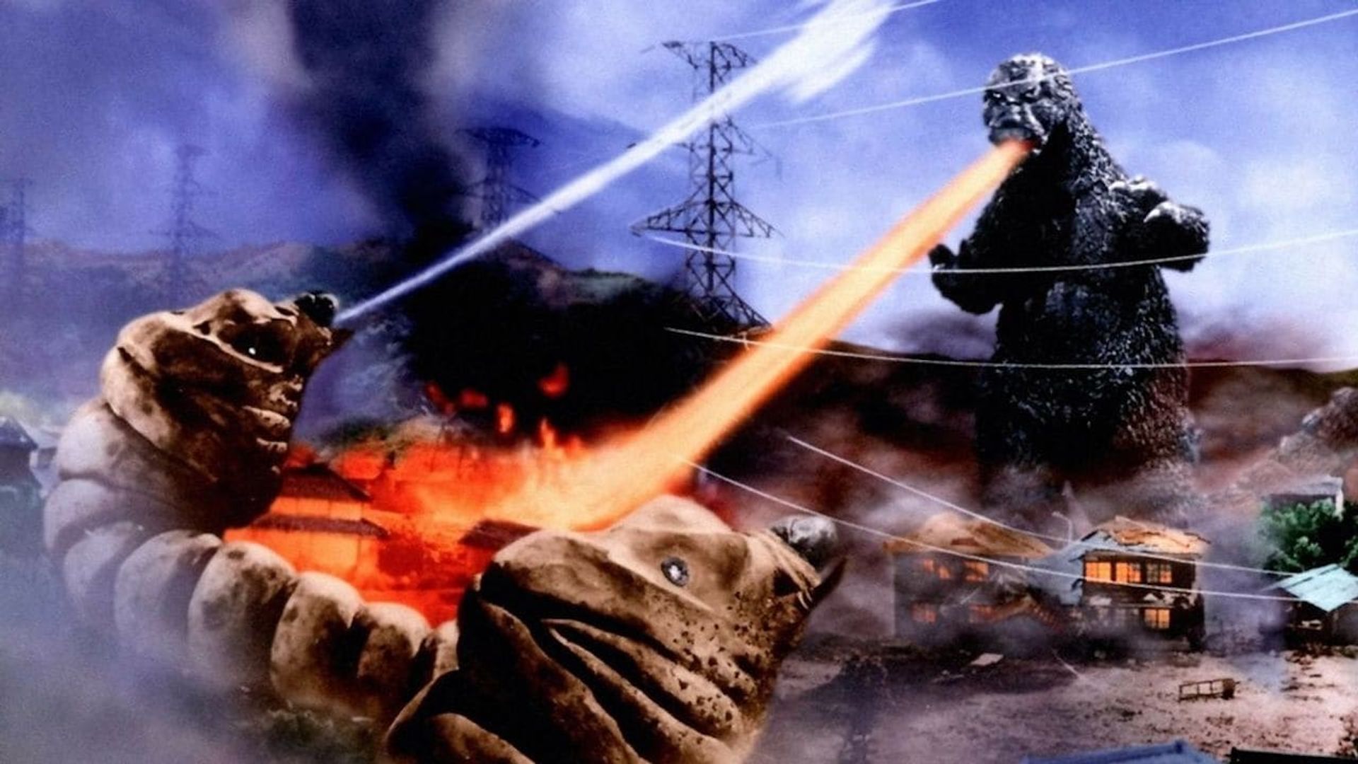 Mothra vs. Godzilla background