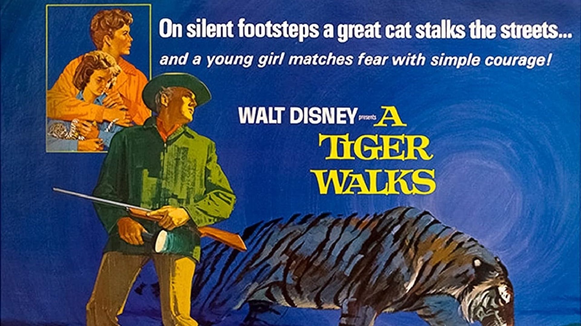 A Tiger Walks background