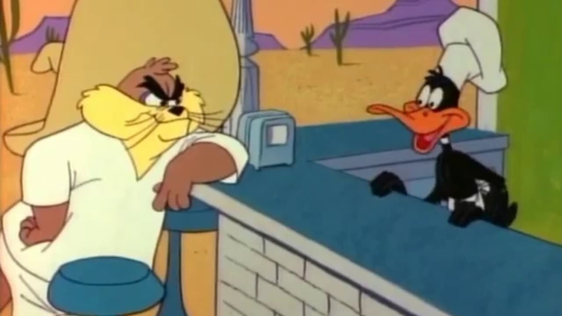 Daffy's Diner background