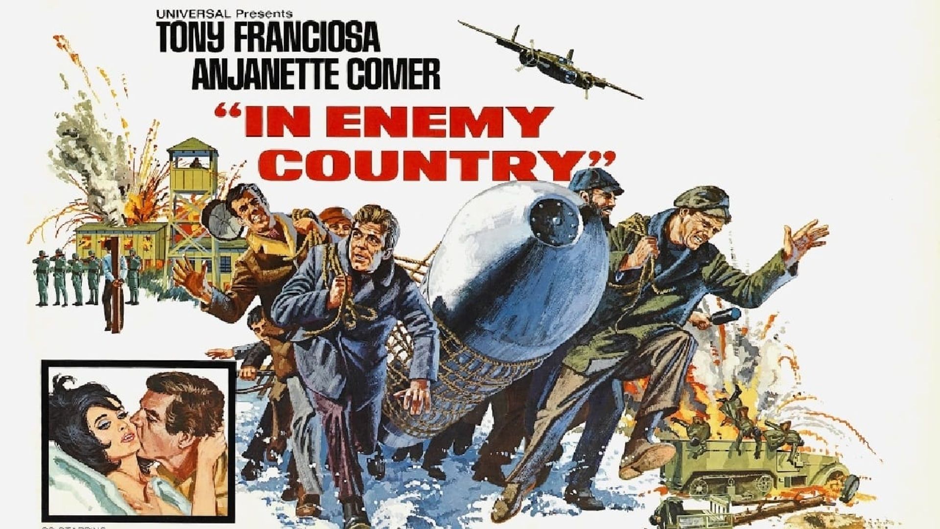 In Enemy Country background