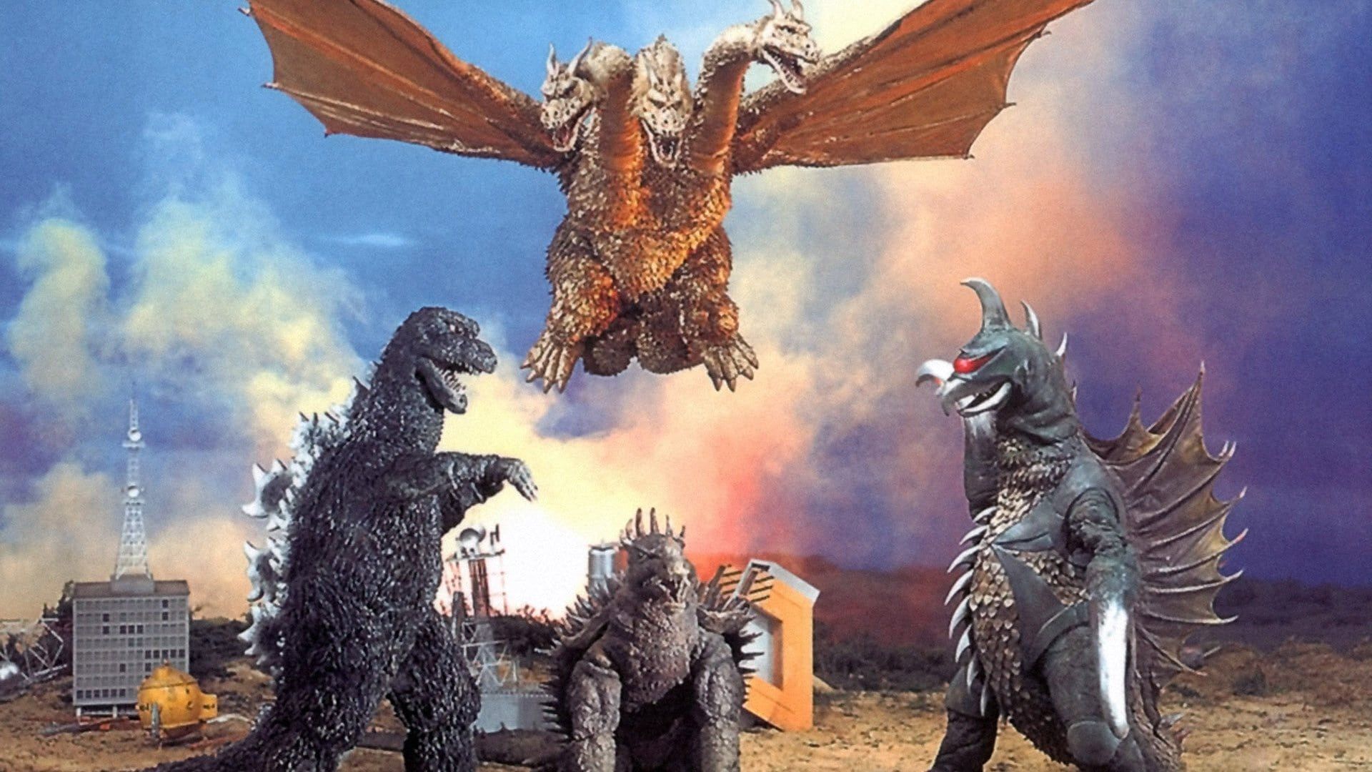 Godzilla vs. Gigan background