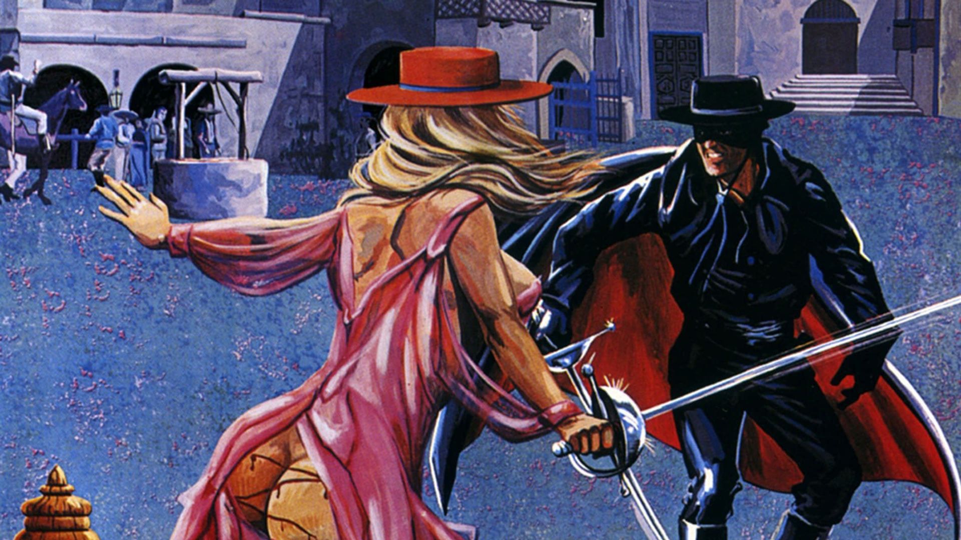 The Erotic Adventures of Zorro background