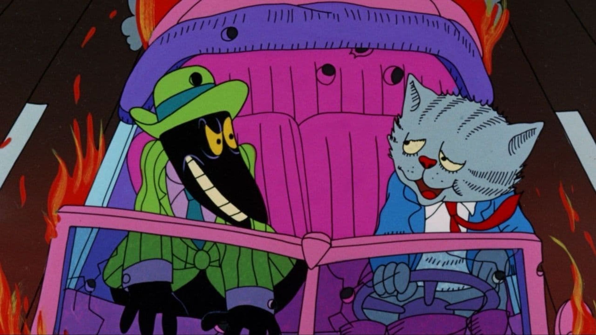 Fritz the Cat background