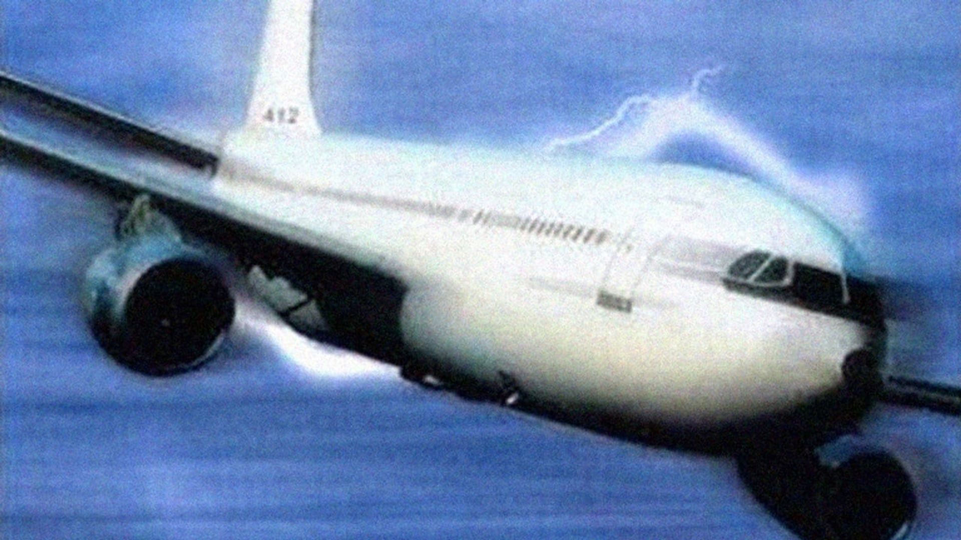 The Disappearance of Flight 412 background
