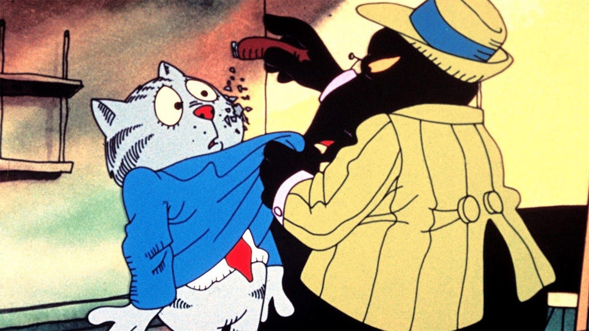 The Nine Lives of Fritz the Cat background