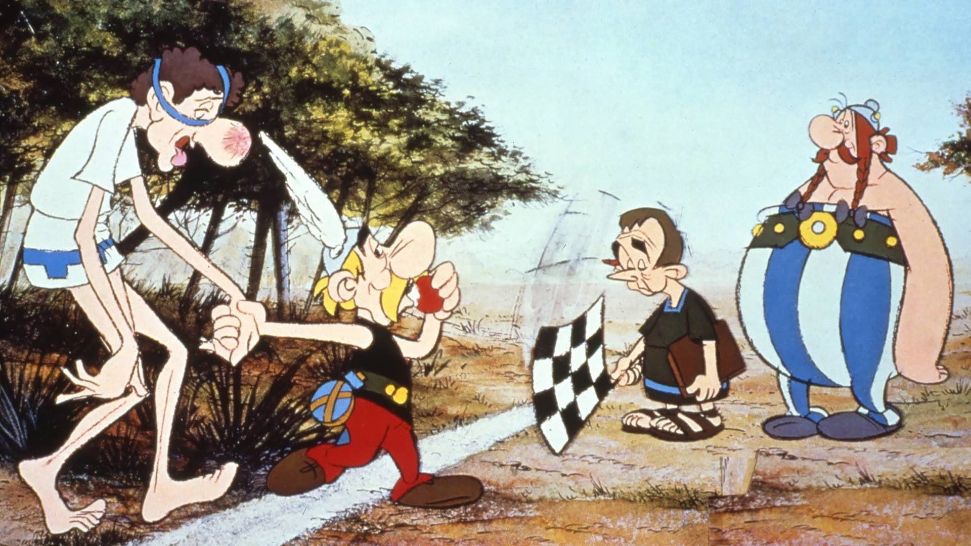 The Twelve Tasks of Asterix background